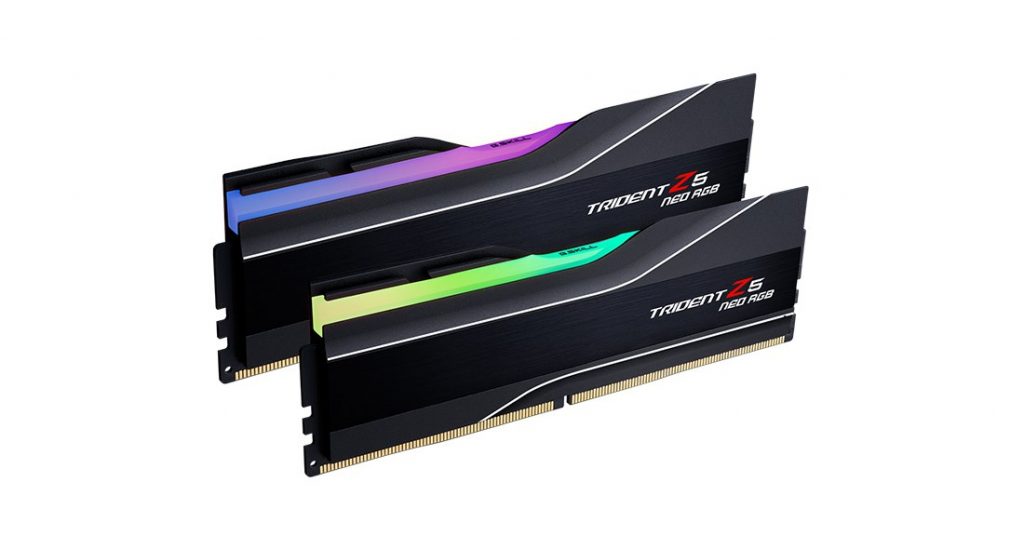 G.Skill Trident Z5 Neo F5-6000J3038F16GX2-T CL30, 32GB, DDR5, 6000 MHz, DIMM, 2x16GB
