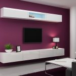 Cama TV stand VIGO 140 30/140/40 white/white gloss