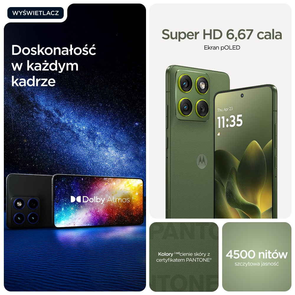 Motorola edge 70 17 cm (6.7") Dual SIM Android 16.0 5G USB Type-C 12 GB 512 GB 4800 mAh Green