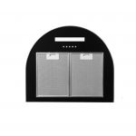Wall-mounted canopy MAAN Mix 3 50 310 m3/h, Black