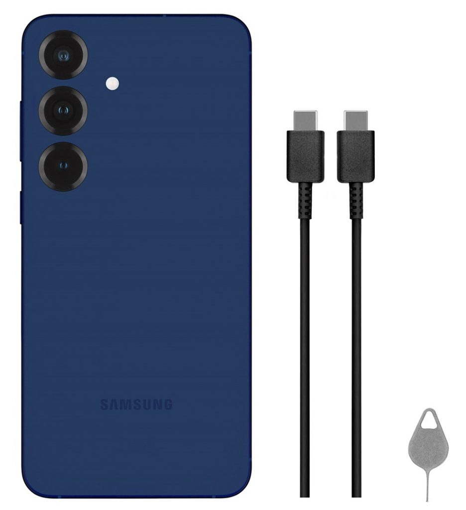Samsung Galaxy S25 15.8 cm (6.2") Dual SIM Android 15 5G USB Type-C 12 GB 256 GB 4000 mAh Navy