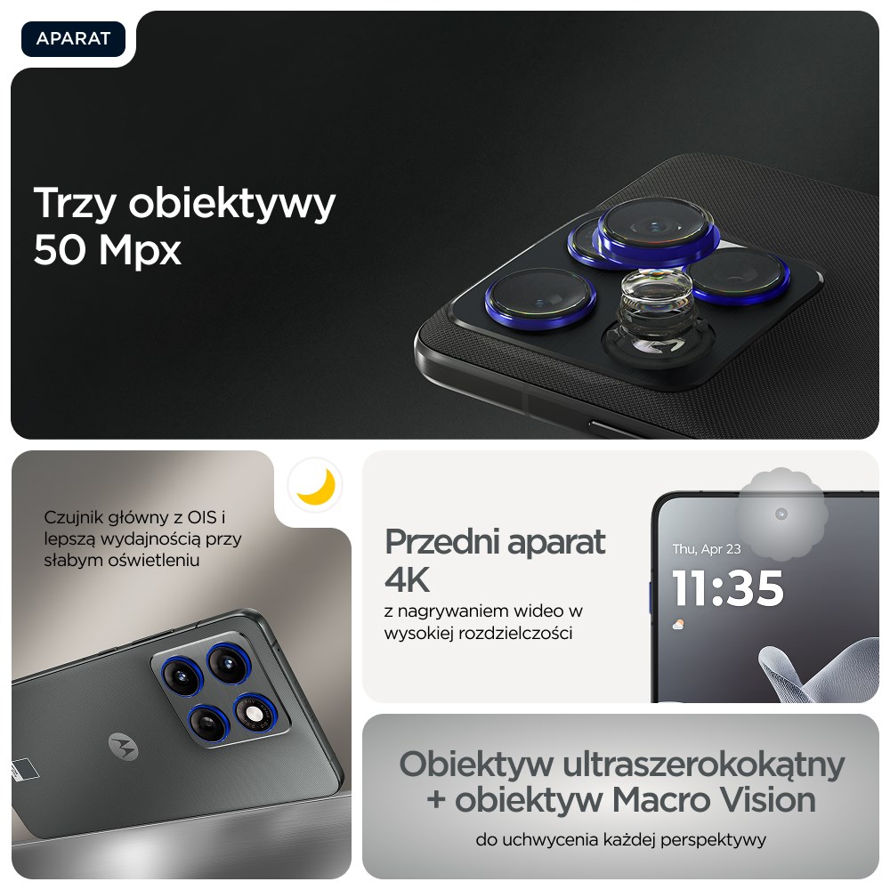 Motorola edge 70 17 cm (6.7") Dual SIM Android 16.0 5G USB Type-C 12 GB 512 GB 4800 mAh Grey