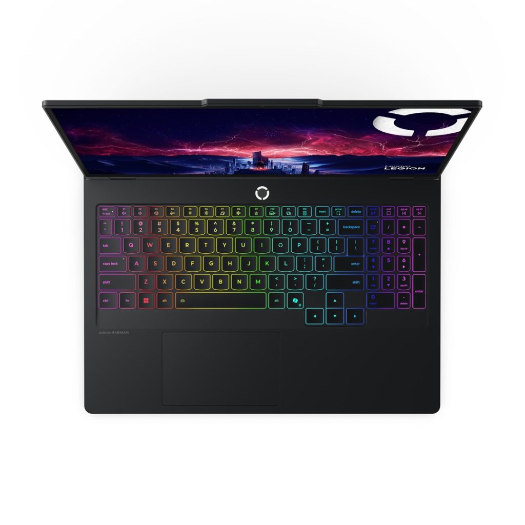 Lenovo Legion Pro 5 16ADR10 AMD Ryzen™ 7 8745HX Laptop 40.6 cm (16") WQXGA 32 GB DDR5-SDRAM 1 TB SSD NVIDIA GeForce RTX 5060 Wi-Fi 6 (802.11ax) NoOS Black