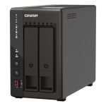 QNAP TS-253E NAS Tower Intel® Celeron® J6412 8 GB 0 TB QNAP QTS Black