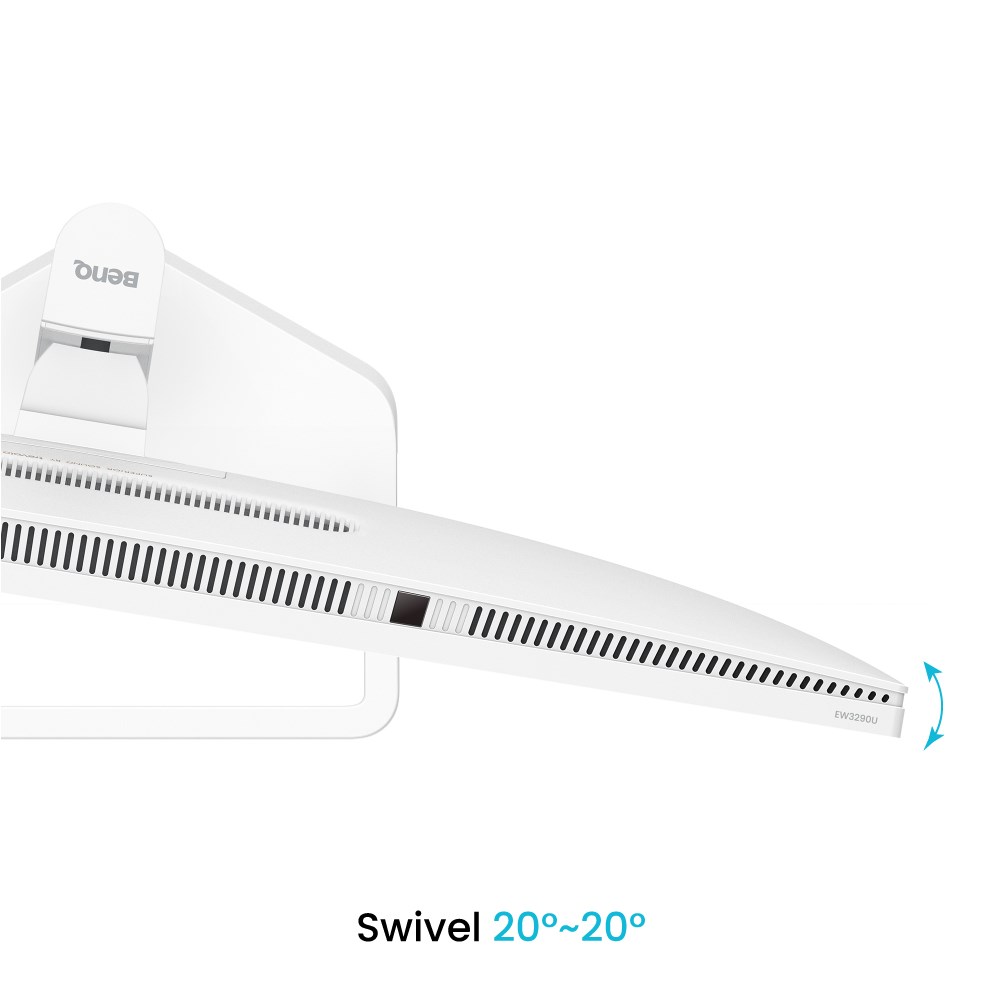 BenQ EW3290U LED display 79.2 cm (31.2") 3840 x 2160 pixels 4K Ultra HD White