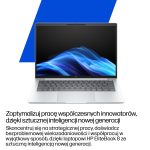 HP EliteBook 8 G1i Next Gen AI PC Copilot+ PC Intel Core Ultra 7 258V laptop 35.6 cm (14") WUXGA 32 GB LPDDR5x-SDRAM 512 GB SSD Wi-Fi 7 (802.11be) Windows 11 Pro silver