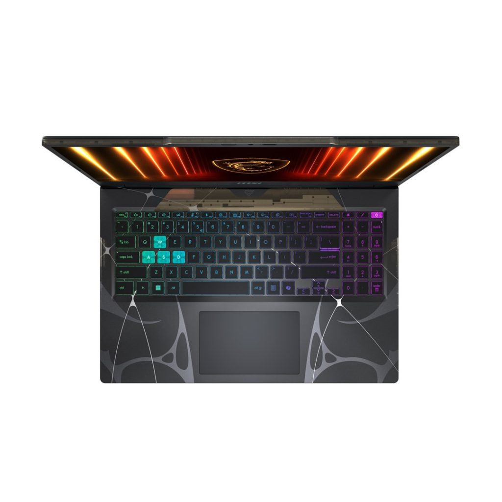 MSI Cyborg 15 B2RWFKG-038XPL Intel Core 7 240H Laptop 39.6 cm (15.6") Full HD 16 GB DDR5-SDRAM 512 GB SSD NVIDIA GeForce RTX 5060 Wi-Fi 6E (802.11ax) NoOS Black