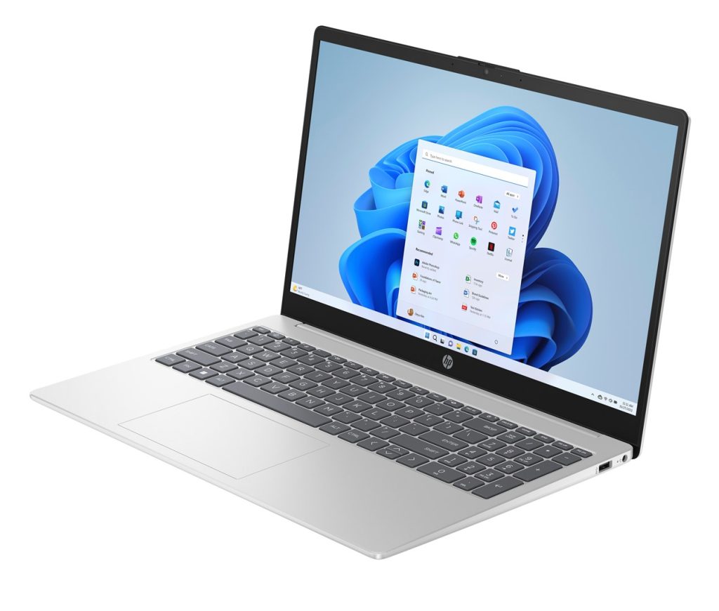 HP 15-fd1219nw Intel® Core™ i7-150U Laptop 39.6 cm (15.6") Full HD 16 GB DDR4-SDRAM 512 GB SSD Wi-Fi 6 (802.11ax) Windows 11 Home Silver