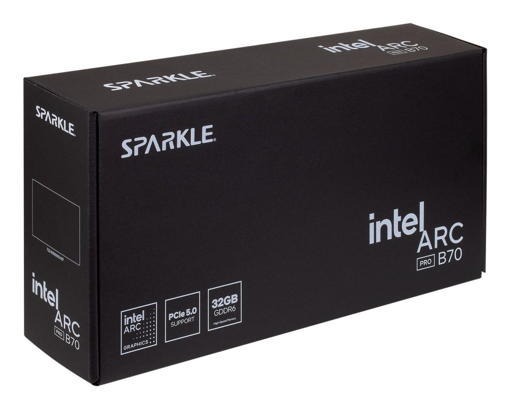 Sparkle Technology Arc Pro B70 Blower Intel 32 GB GDDR6