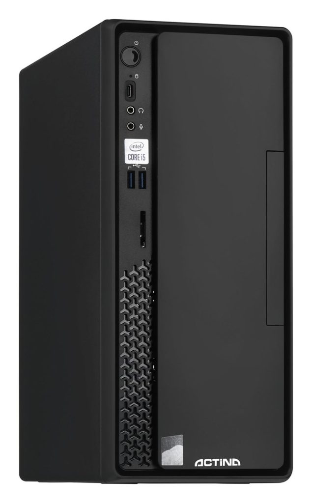 Actina 5901443334330 PC i3-12100 Mini Tower Intel® Core™ i3 8 GB DDR4-SDRAM 512 GB SSD Windows 11 Pro Education Black