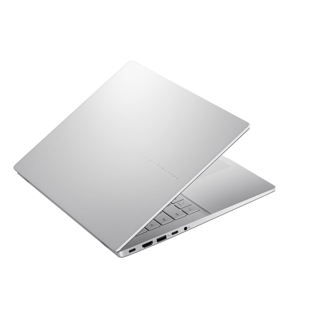 ASUS Vivobook S14 M3407GA-SF013W Ryzen AI 7 445 14.0" WUXGA 60Hz 300 nits 16GB DDR5 512GB SSD Radeon Graphics FHD webcam 70Wh battery Windows 11 Aluminium Cool Silver